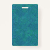 Volunteer Staff Event Badge Teal バッジ (裏面)