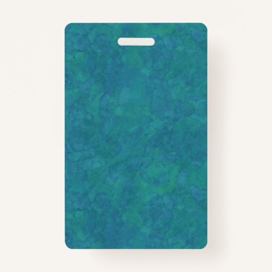 Volunteer Staff Event Badge Teal バッジ (裏面)