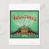 Volutines Perfume LabelParis，フランス ポストカード (正面)
