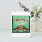 Volutines Perfume LabelParis，フランス ポストカード (スタンド正面)