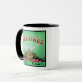 Volutines Perfume LabelParis，フランス マグカップ (正面左)