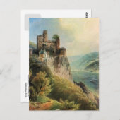 Von Astudin、Burg Rheinstein ポストカード (正面/裏面)