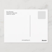 Von Astudin、Burg Rheinstein ポストカード (裏面)