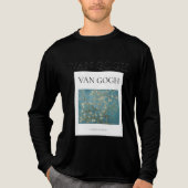 VON GOGH almond blossom Men's  Long Sleeve T-Shirt トライブレンドＴシャツ (正面)