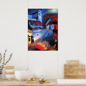 Von Werefkin – ウィルナの警察署 ポスター (キッチン)