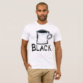 Vonnegutのコーヒーカップのスケッチ Tシャツ (正面フル)