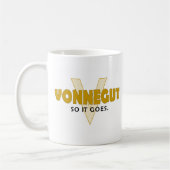 Vonnegut従ってそれは行きます コーヒーマグカップ (左)