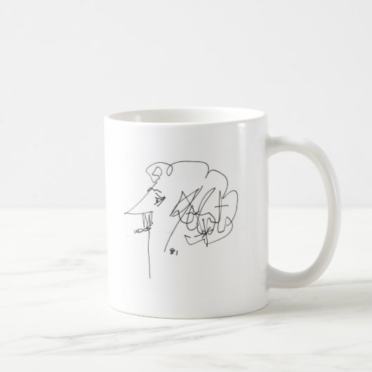 Vonnegutsignature コーヒーマグカップ (右)