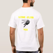 Vonsクラブ Tシャツ (裏面)