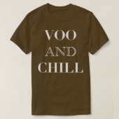 VOOとCHILL FIREの経済的独立が引退e Tシャツ (デザイン正面)
