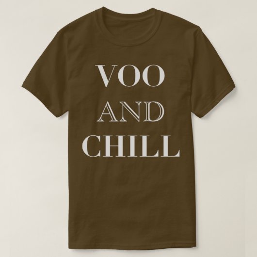 VOOとCHILL FIREの経済的独立が引退e Tシャツ (デザイン正面)