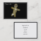 Voo Doo Doll（ピン付き） 名刺 (正面/裏面)