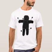 Voodoo Doll Occult Dark Art Grunge Goth Gothic Aes Tシャツ (正面)