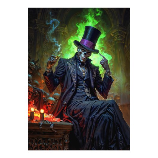 Voodoo Gentleman Baron Samedi フォトプリント (正面)