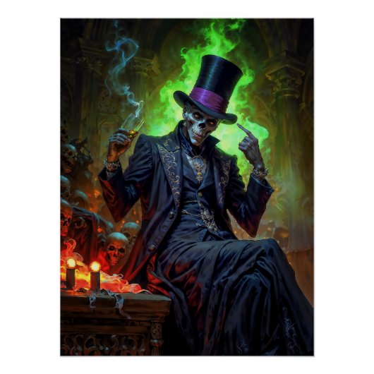 Voodoo Gentleman Baron Samedi ポスター (正面)