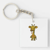 Voodoo Giraffe Tee – Heartfelt Heights キーホルダー (正面)