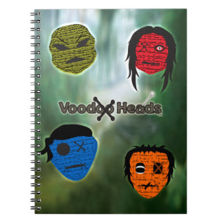 Voodoo Heads 〜 スワンプ ノートブック