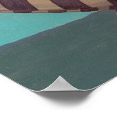 Voodoo in Blue gothic fairy Art Print ポスター (角)