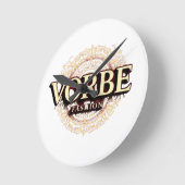 VORBEファッション壁時計 ラウンド壁時計 (傾斜)