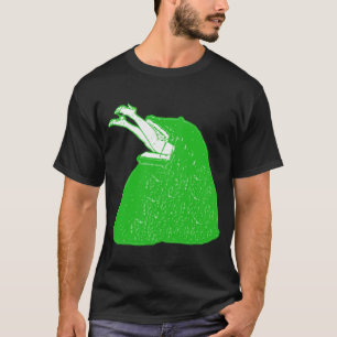 Vorgg食べる人の人の"行為"のTシャツ Tシャツ