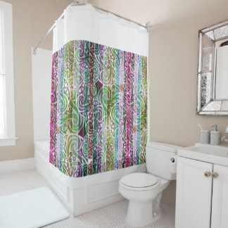 Vorhang celtic Triskele シャワーカーテン