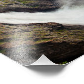 Voringsfossen waterfall inノルウェープリント フォトプリント            (角)
