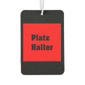 Vorlage カーエアーフレッシュナー (裏面)