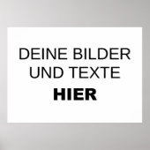 Vorlage für individuelle Poster ポスター (正面)