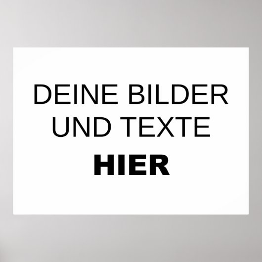 Vorlage für individuelle Poster ポスター (正面)