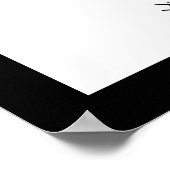 Voronezh Russia City Map ポスター (角)