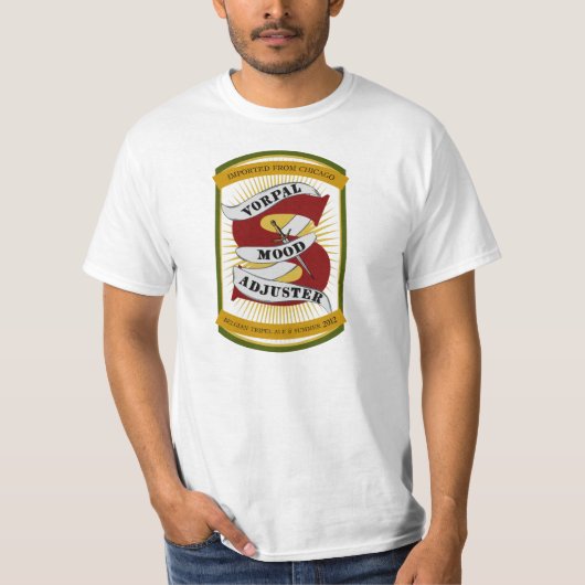 Vorpalの気分の調節装置のラベル Tシャツ (正面)