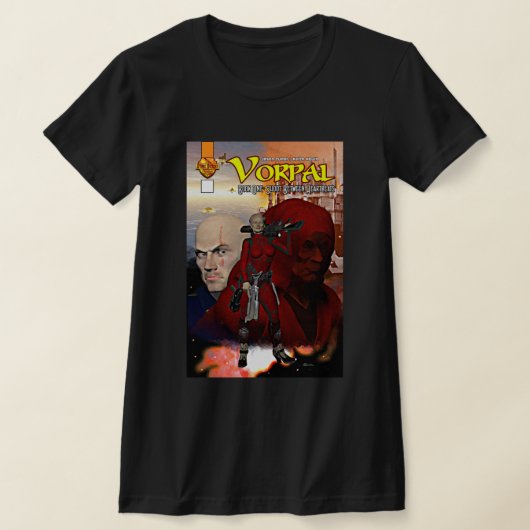 Vorpal漫画ブックTシャツ：カバー1 Tシャツ (レイダウン)