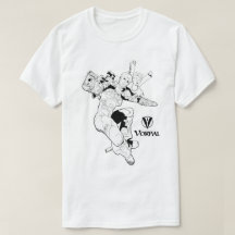 Vorpal漫画ブックTシャツ:カバー2アクション