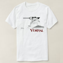 Vorpal漫画ブックTシャツ:デザインby D. Bethel