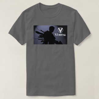 Vorpal漫画ブックTシャツ:ブルーシルエット Tシャツ