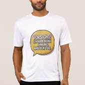 Vorsicht Tシャツ (正面)