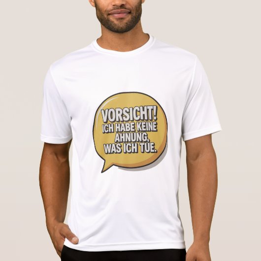 Vorsicht Tシャツ (正面)