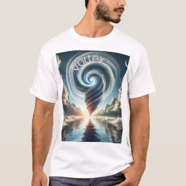 "Vortex"宇宙Tシャツ Tシャツ