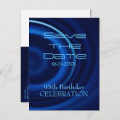 Vortex 95誕生日日付はがきを保存 案内ポストカード (正面/裏面)