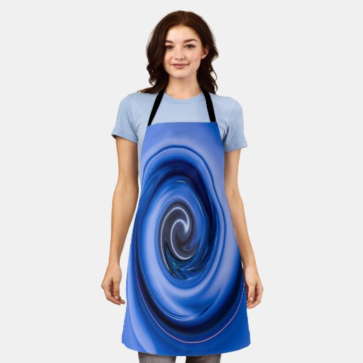 Vortex by Shirley Taylor エプロン (着用した状態)