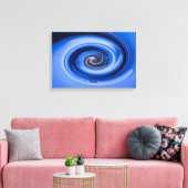 Vortex by Shirley Taylor キャンバスプリント (インサイチュ (リビング))