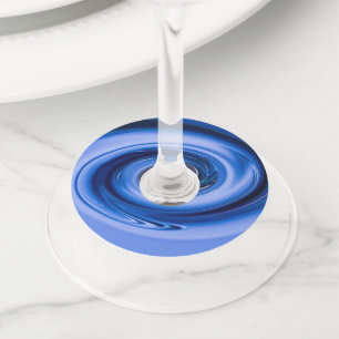 Vortex by Shirley Taylor ワイングラスタグ