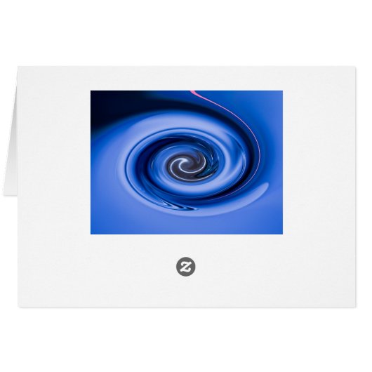 Vortex by Shirley Taylor Greeting Card (裏面横)