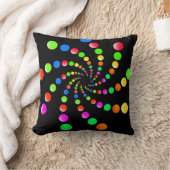 Vortex Colourful art クッション (ブランケット)