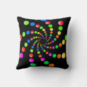 Vortex Colourful art クッション (裏面)