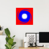 Vortex Poster ポスター (ホームオフィス)