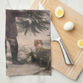 Vorweihnacht | Fクルーガー| ドイツのクリスマス キッチンタオル (四つ折り)