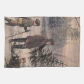 Vorweihnacht | Fクルーガー| ドイツのクリスマス キッチンタオル (横)