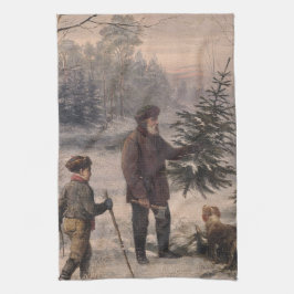 Vorweihnacht | Fクルーガー| ドイツのクリスマス キッチンタオル