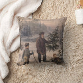 Vorweihnacht | Fクルーガー| ドイツのクリスマス クッション (ブランケット)